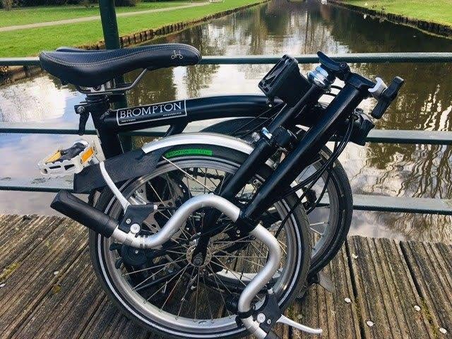Vélo pliant Brompton d'occasion en promotion, Enlèvement ou Envoi, Utilisé, Brompton, Vitesses