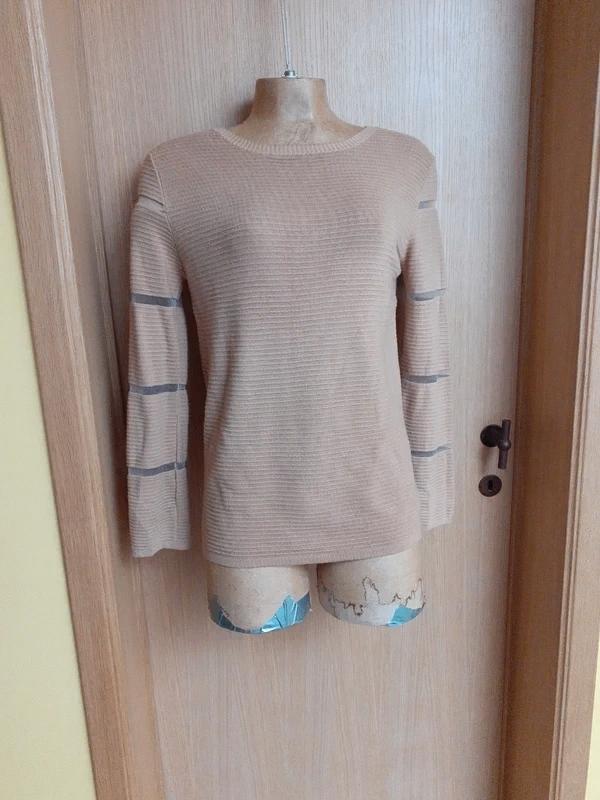 Lichtbruine damestrui voor het tussenseizoen — maat 38 (M), Kleding | Dames, Truien en Vesten, Gedragen, Maat 38/40 (M), Bruin