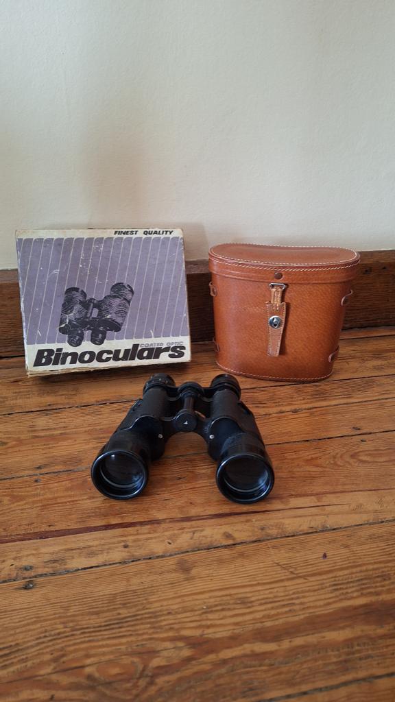 Jumelles Vintage E.R.P. 8x40 - Ensemble avec Boîte et Étui, Enlèvement ou Envoi