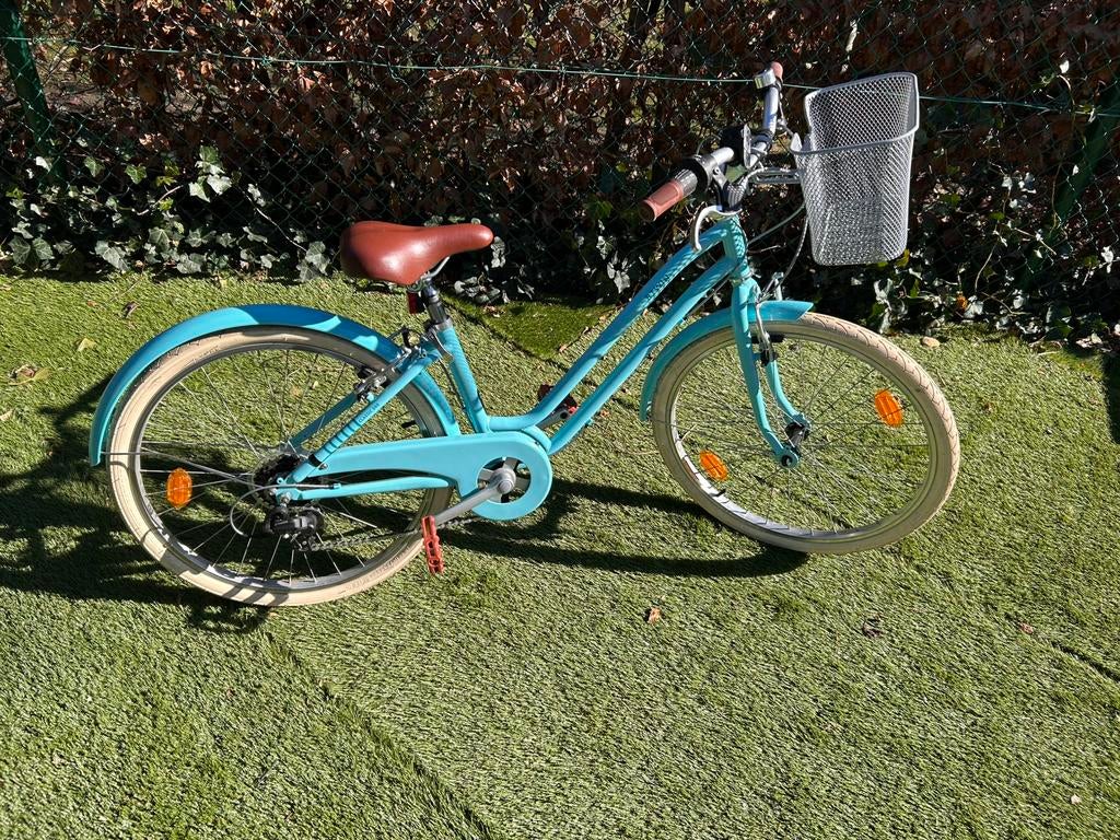 Zo goed als nieuw!! Meisjesfiets Btwin500 24 inch 9-12 jaar, Fietsen en Brommers, Ophalen, Zo goed als nieuw, 24 inch