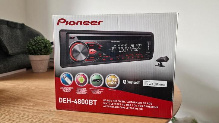 PIONEER DEH-4800BT, Auto diversen, Autoradio's, Ophalen of Verzenden
