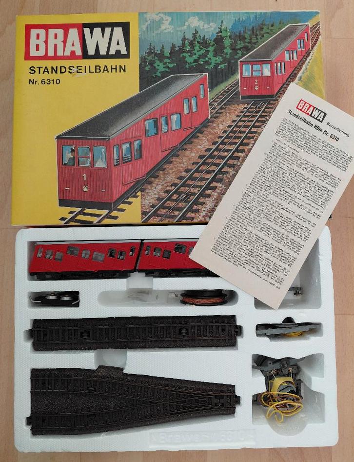 Téléphérique Brawa 6310, Hobby & Loisirs créatifs, Trains miniatures | HO, Neuf, Set de Trains, Autres marques, Analogique, Enlèvement ou Envoi