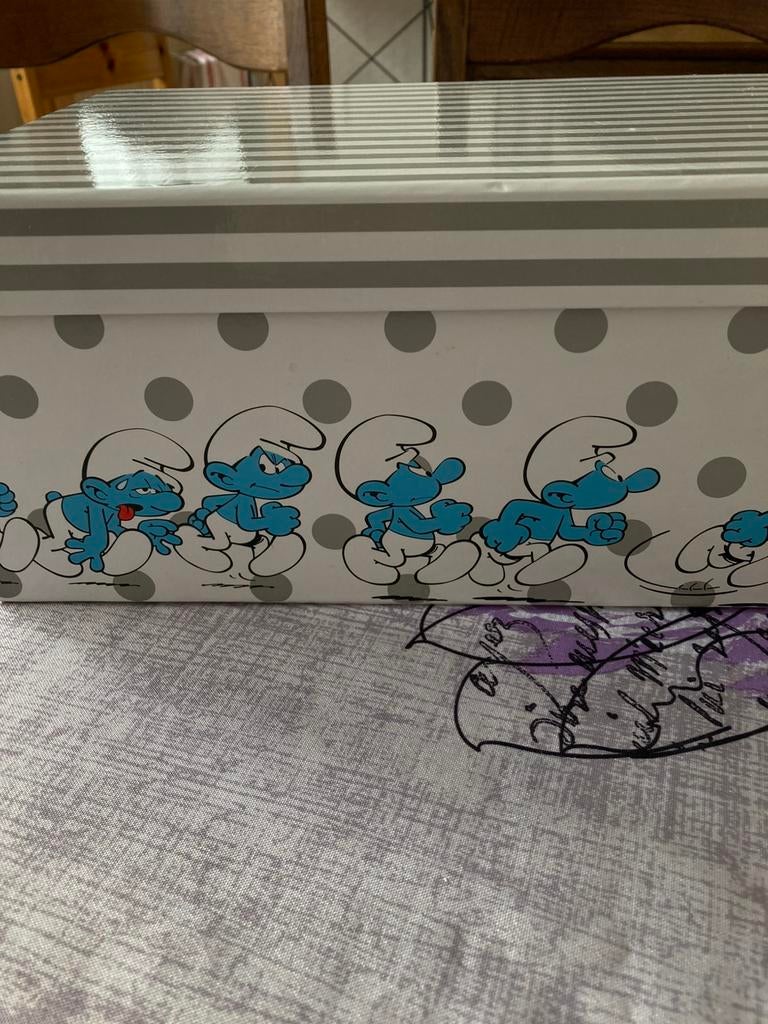 Smurfendoos, Verzamelen, Smurfen, Ophalen, Zo goed als nieuw