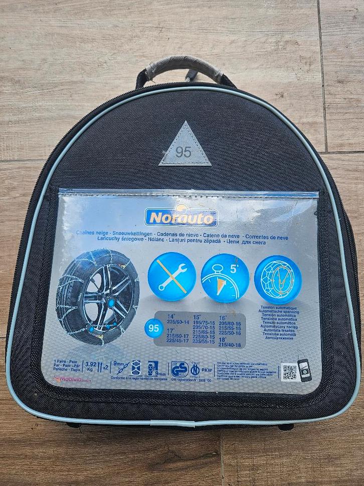 Norauto Sneeuwkettingen - Maat 95, Autos : Divers, Chaînes, Utilisé, Enlèvement