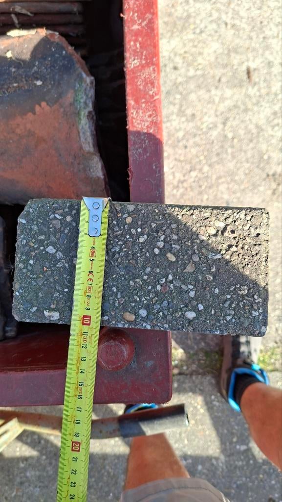 Gratis klinkers, Doe-het-zelf en Bouw, Metalen, Ophalen