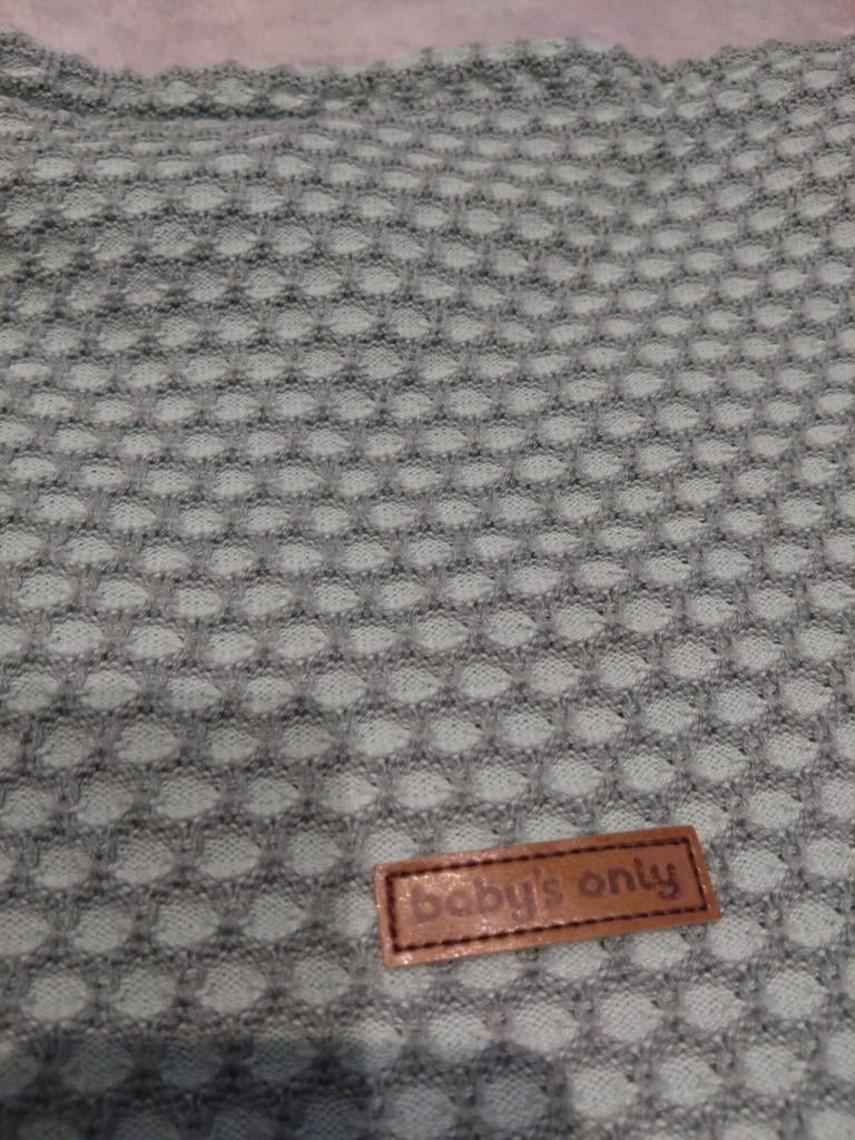 Dekentje wieg Baby's only mint, Ophalen, Gebruikt, 85 tot 100 cm, Deken