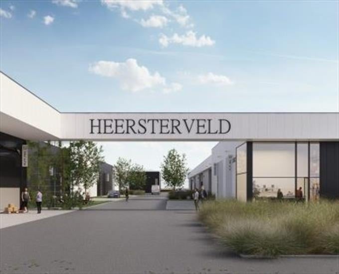 KMO-Unit - Heesterveld Tongeren te huur, Articles professionnels, Immobilier d'entreprise, 180 m², Location, Stock ou Remise