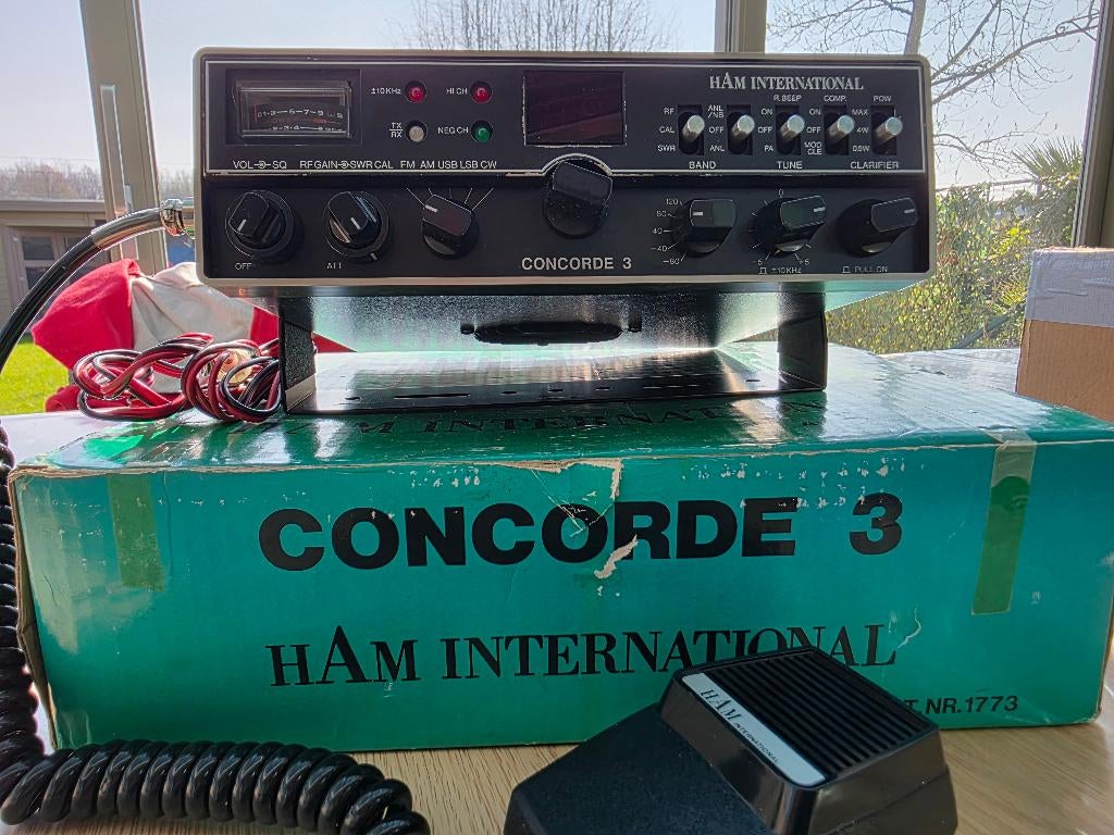 Ham International Concorde 3 in uitstekende staat., Telecommunicatie, Zenders en Ontvangers, Zo goed als nieuw, Zender en Ontvanger