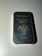 Lingot d'argent Heraeus de 100 grammes, Timbres & Monnaies, Métaux nobles & Lingots, Enlèvement ou Envoi, Argent
