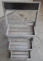 Trapladder houten plantenhouder (75 cm hoog)., Tuin en Terras, Ophalen of Verzenden, Gebruikt