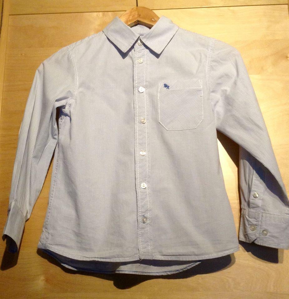 Сhemise à manches longues garçon de 7-8 ans/128 cm, Enlèvement ou Envoi, Comme neuf, Garçon, Chemise ou À manches longues