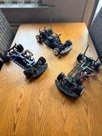 3 voitures de course RC 1/10, Échelle 1:10, Voiture on road, Enlèvement, Utilisé