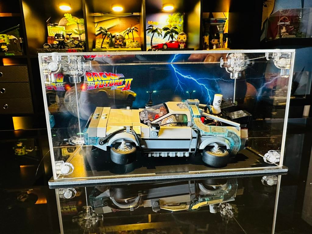 LEGO Speed Champions DeLorean Back to the Future II Showcase, Kinderen en Baby's, Speelgoed | Duplo en Lego, Zo goed als nieuw