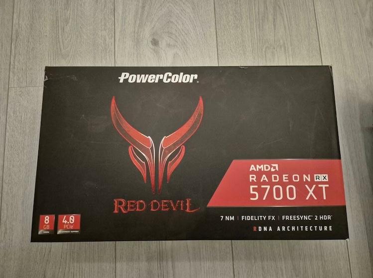 Powercolor Red Devil RX 5700 XT, Computers en Software, Videokaarten, AMD, GDDR6, HDMI, Ophalen of Verzenden