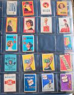 verzameling Lucifer doosjes etiketten uit de jaren 1950/60, Verzamelen, Ophalen of Verzenden, Gebruikt, Luciferdoosjes of -merken