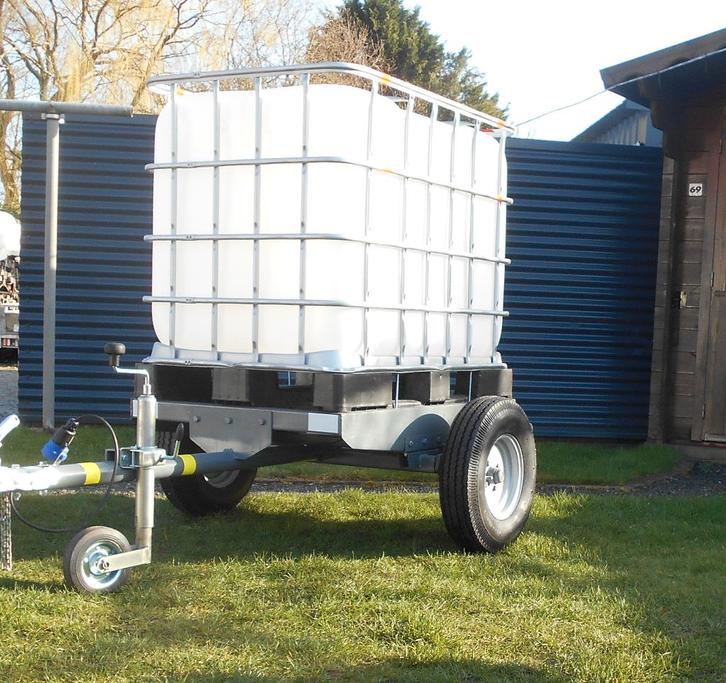 Watertrailer aanhangwagen (ibc regenton), Dieren en Toebehoren, Stalling en Weidegang, Stalling, Weidegang, Accessoires