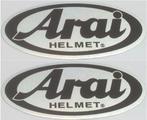 Arai Helmet metallic sticker set #13, Motoren, Verzenden