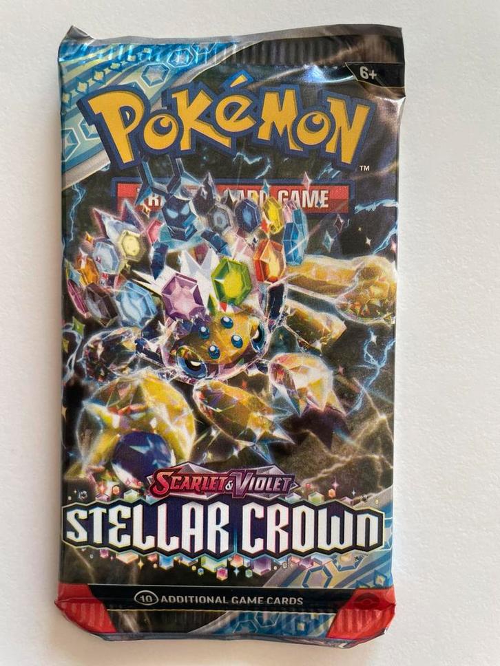 Pack d'extension Stellar Crown - Pokémon TCG, Hobby & Loisirs créatifs, Jeux de cartes à collectionner | Yu-gi-Oh!, Neuf, Booster