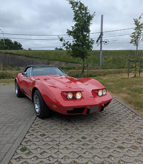 Corvette C3 Cabriolet, Autos, Chevrolet, Entreprise, Corvette, Vitres électriques, Essence, Cabriolet, 2 portes, Automatique, Rouge