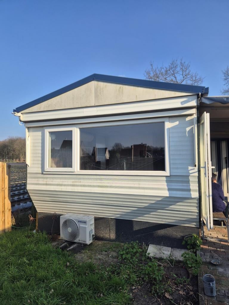 Winter caravan met dubbel begelasing., Caravanes & Camping