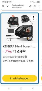 Nieuwe honden fietskar, plooibaar, Fietsen en Brommers, Ophalen