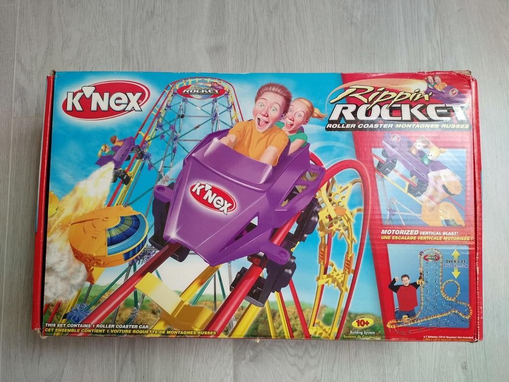 K'NEX ROLLIN ROCKET compleet, Ophalen of Verzenden