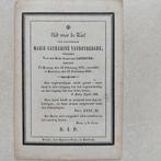 Oud bidprentje Marke 1767 - Kortrijk 1842, Ophalen of Verzenden, Bidprentje