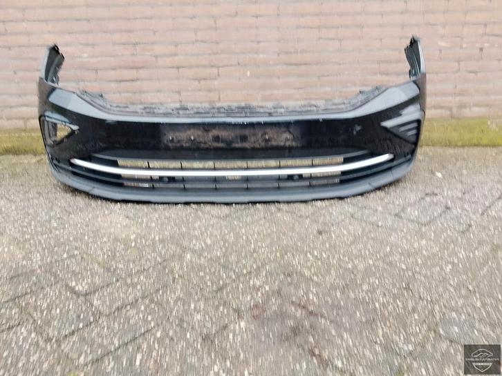 VW Tiguan 5NA Facelift 20-24 Voorbumper Bumper 4xPDC Origine, Auto-onderdelen, Carrosserie, Bumper, Volkswagen, Gebruikt