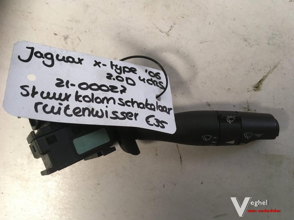 Jaguar X type 2006 Stuurkolomschakelaar Ruitenwisserschakela, Gebruikt, -, -, Ophalen of Verzenden