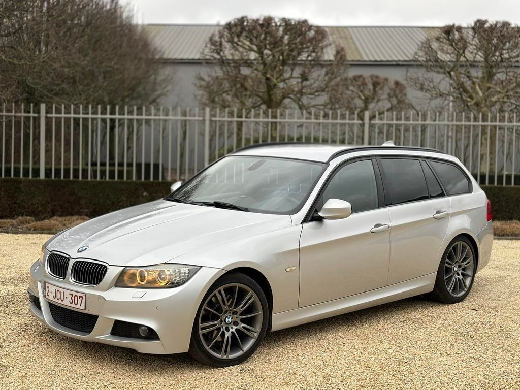 BMW E91 320D M-Pakket Automaat 2012 Top onderhouden, Automaat, Euro 5, Bedrijf, Diesel