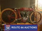 Indian 8-Valve Racer | 1915 | Route 66 Auctions, Auto's, Oldtimers, Overige merken, Zwart, Bedrijf, Handgeschakeld