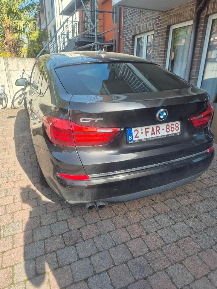 BMW 518D GT Gran Turismo, Autos, BMW, Particulier, Série 5 GT, Diesel, Euro 6, Berline, 5 portes, Automatique, Noir, Cuir, Propulsion arrière