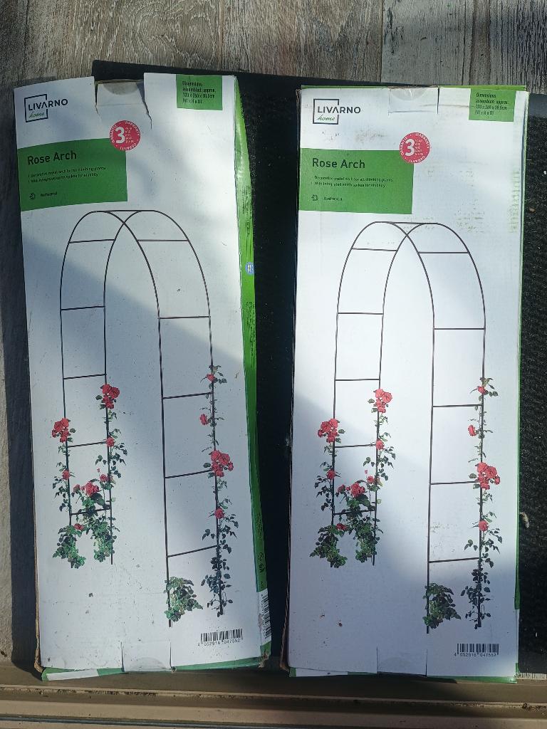2 arches jardin pour roses, Enlèvement, 50 cm ou plus, 25 cm ou plus, Autres matériaux