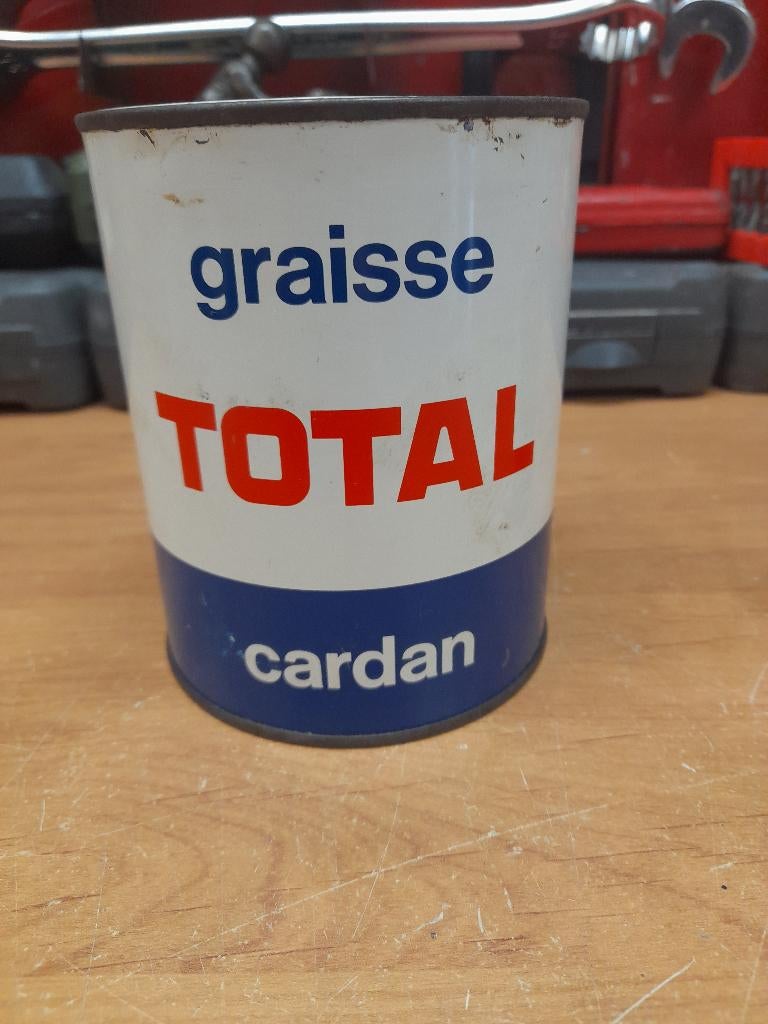 ancien pot graisse vide total cardan, Envoi, Utilisé, Autres types