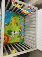 Parc pour bébé + matelas, tapis d’éveil et arche de jeux., Enfants & Bébés, Enlèvement, Utilisé, Rectangulaire, Roulettes