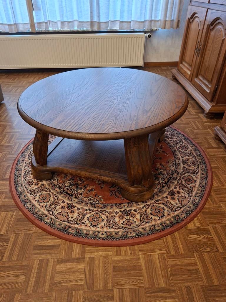 Eiken salontafel, Huis en Inrichting, Tafels | Salontafels, Ophalen