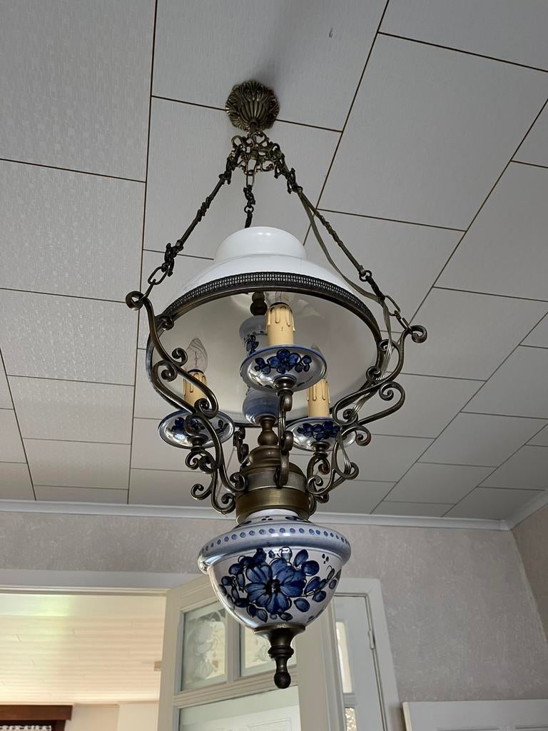 Grote luster, Ophalen, Zo goed als nieuw