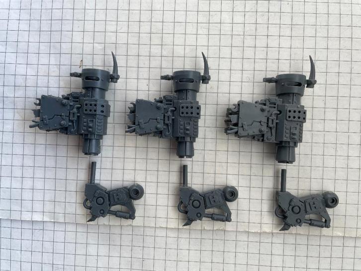 Lot de bitz/rabiots de marcheurs et de véhicules Orks W40K, Hobby en Vrije tijd, Wargaming, Gebruikt, Warhammer 40000, Figuurtje(s)