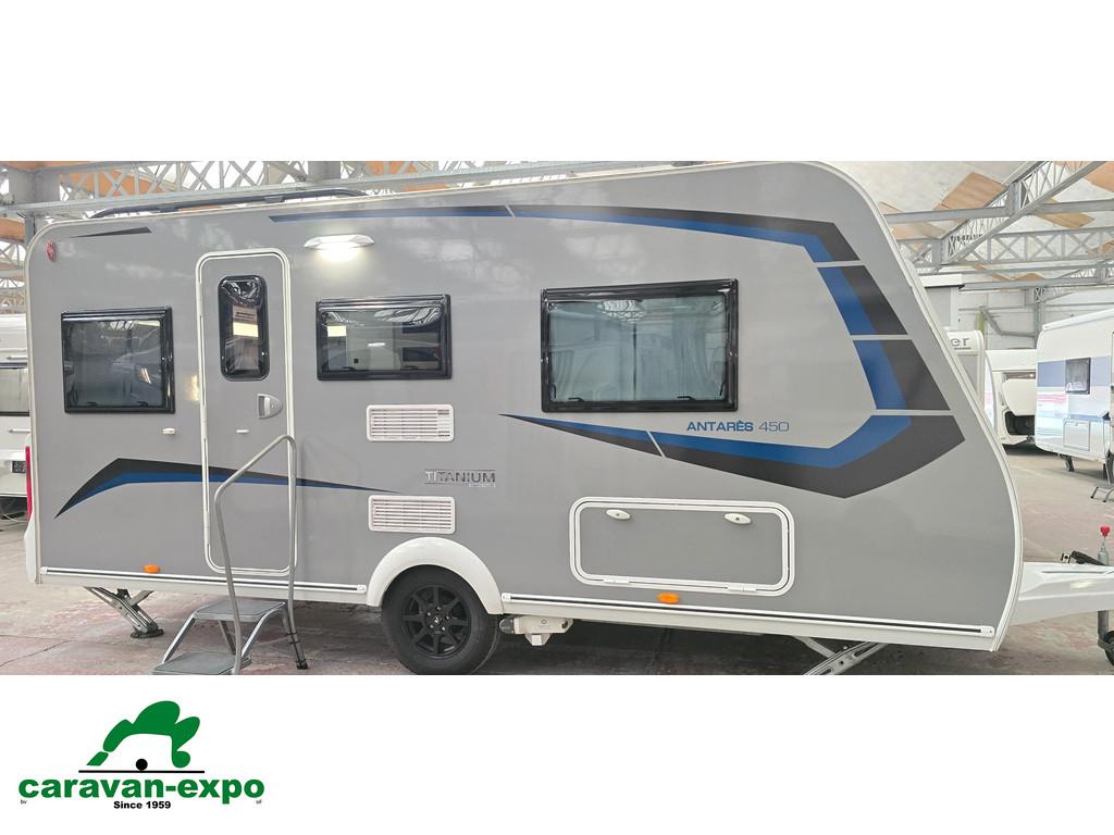 CARAVELAIR ANTARES TITANIUM 450, Caravanes & Camping, Jusqu'à 4, Entreprise, 5 à 6 mètres, 750 - 1000 kg