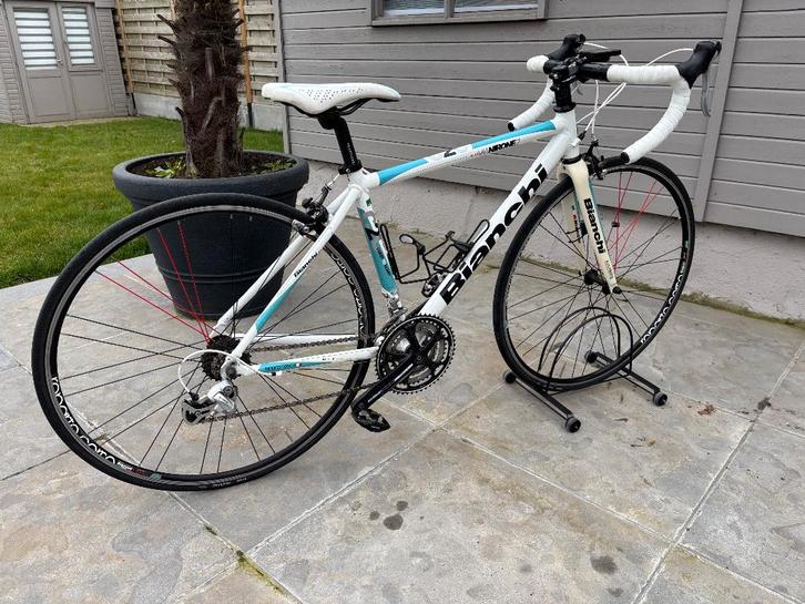 Meisjes Dames race koersfiets Bianchi mt 49 perfecte staat, Fietsen en Brommers, Fietsen | Racefietsen, Zo goed als nieuw, Dames