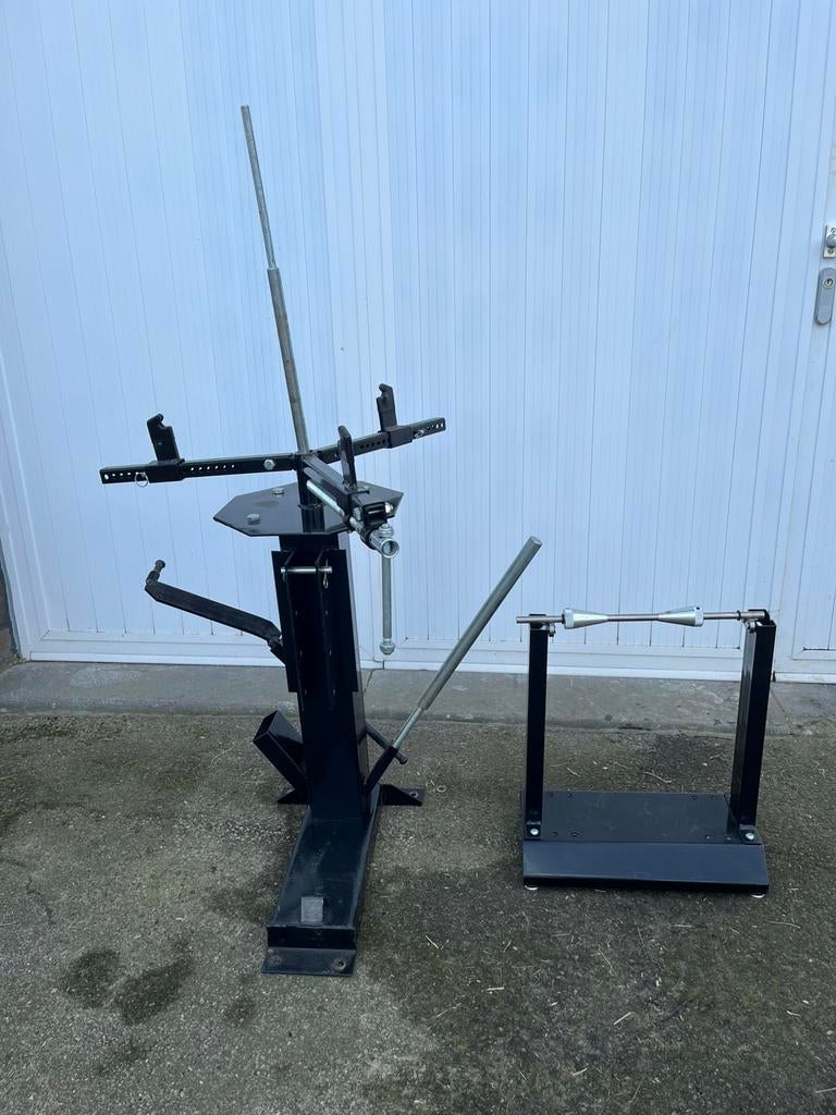 Manuele bandenwissel en balanceerbank, Ophalen, Gebruikt