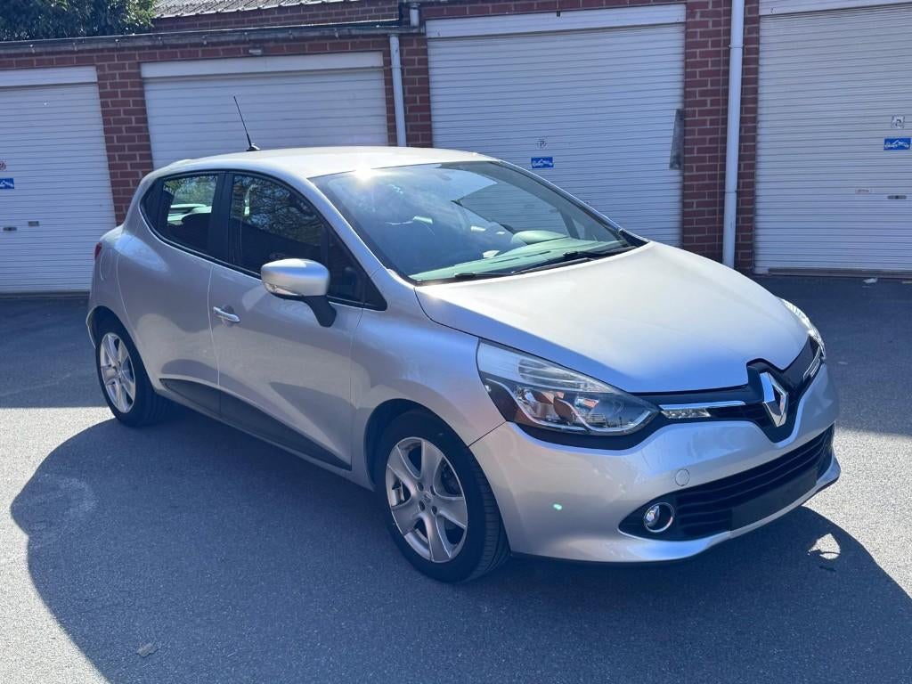 Renault Clio 1.2 ess 2013 - Airco GPS, Auto's, Voorwielaandrijving, Euro 5, Stof, Zwart