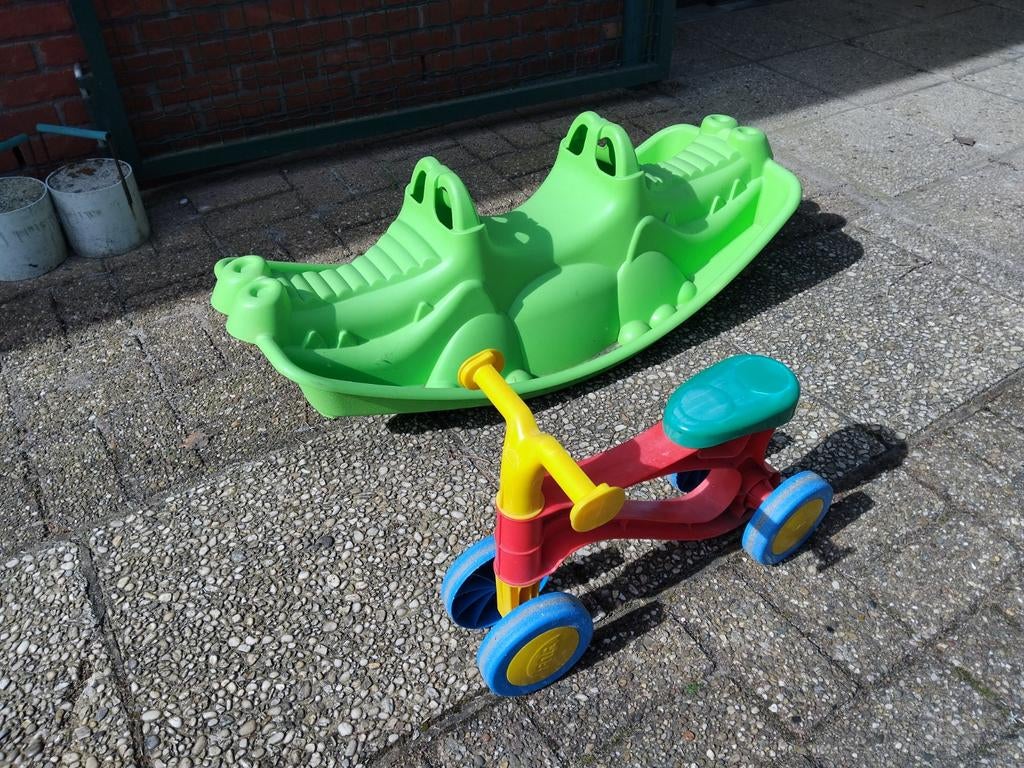 Krokodil wip FIETSJE IS WEG, Ophalen