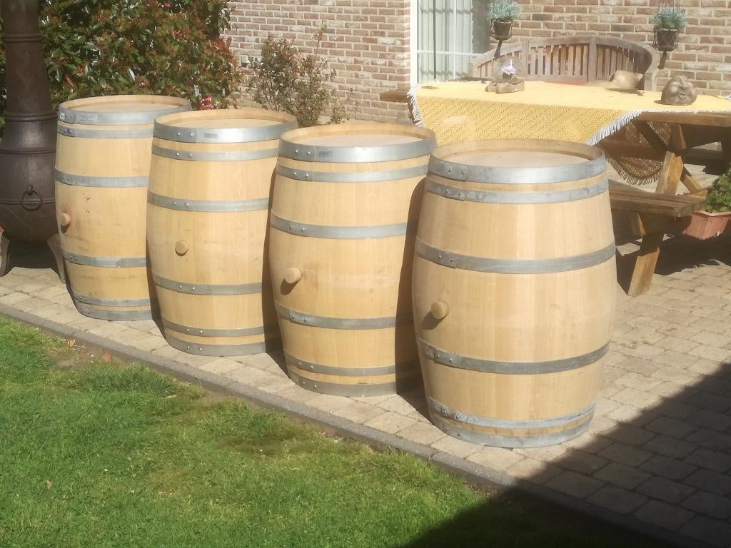 wijnvaten, vaten, wijntonnen, wijnvat, Jardin & Terrasse, 150 litres ou plus, Enlèvement, Comme neuf, Bois