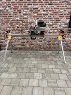 Afkortzaag Metabo + DeWalt werkbank, Ophalen, Gebruikt, Afkortzaag