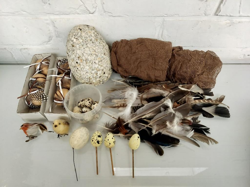 Knutsel - Bloemschikken - Paasdecoratie, Ophalen, Gebruikt