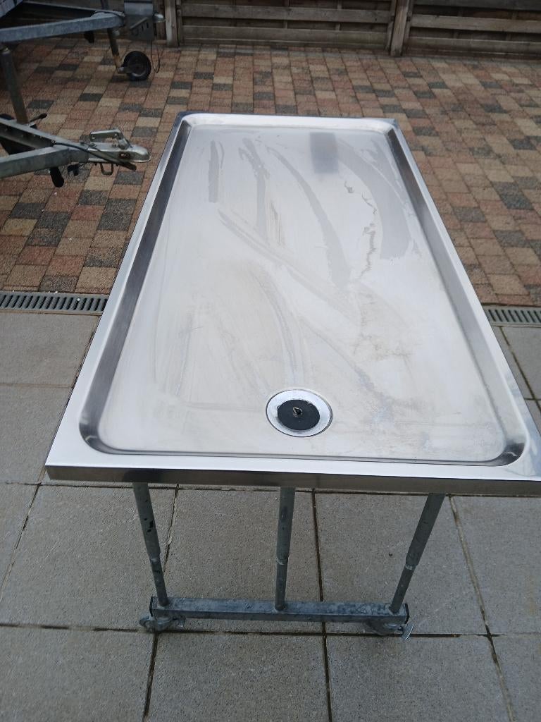 VERSTELBARE WERKTAFEL, Ophalen