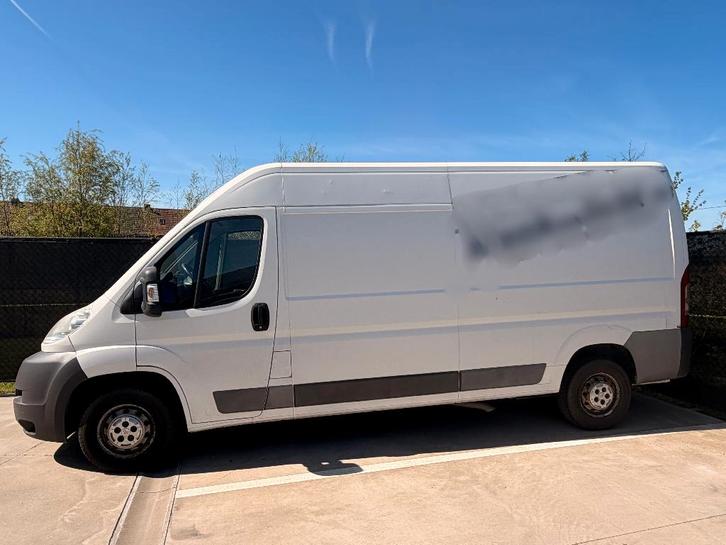 bestelwagen Citroën Jumper, Auto's, Citroën, Particulier, Jumper, Trekhaak, Diesel, Euro 5, Handgeschakeld, Wit, Grijs, Stof, BTW verrekenbaar