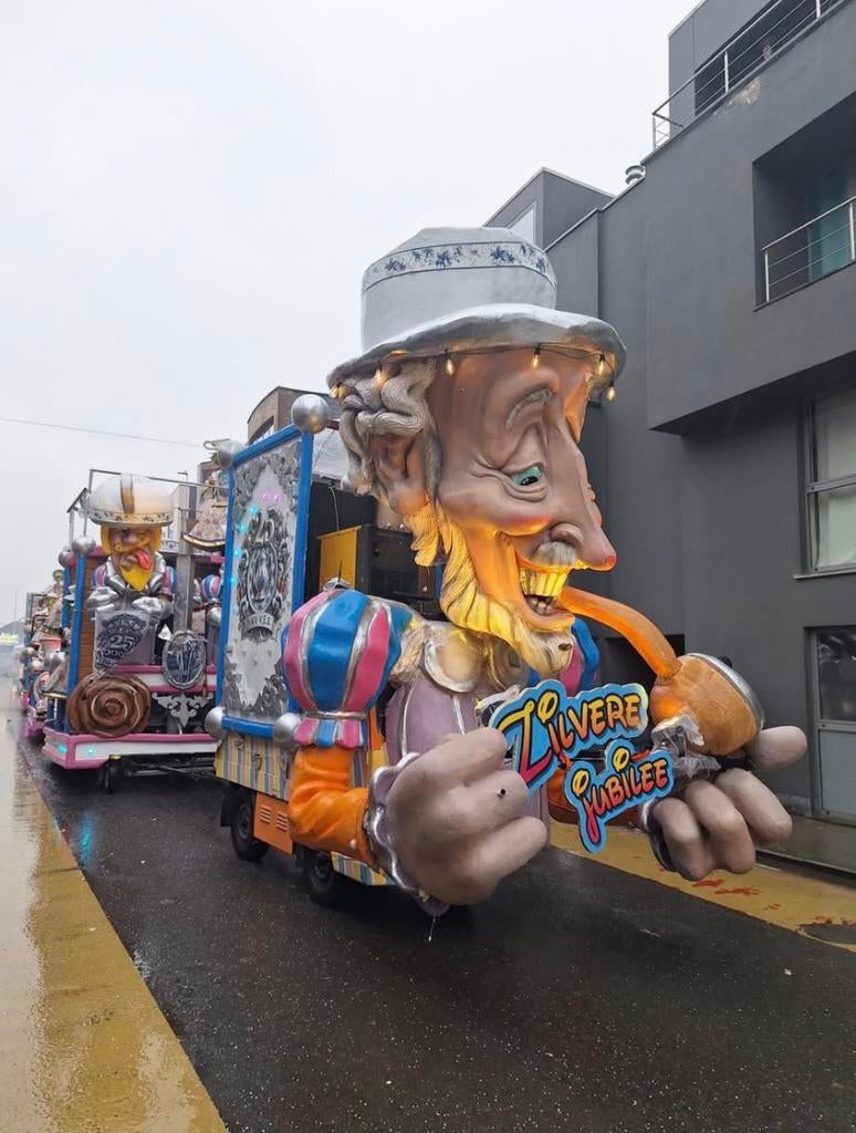 Carnaval diverse stukken praalwagen, Hobby & Loisirs créatifs, Articles de fête, Utilisé, Autres types, Enlèvement