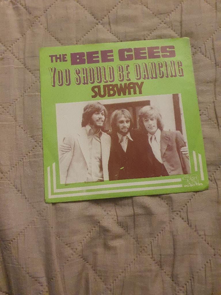 S - The Bee Gees – You Should Be Dancing - 1976, Cd's en Dvd's, Vinyl Singles, Overige genres, 7 inch, Single, Ophalen of Verzenden